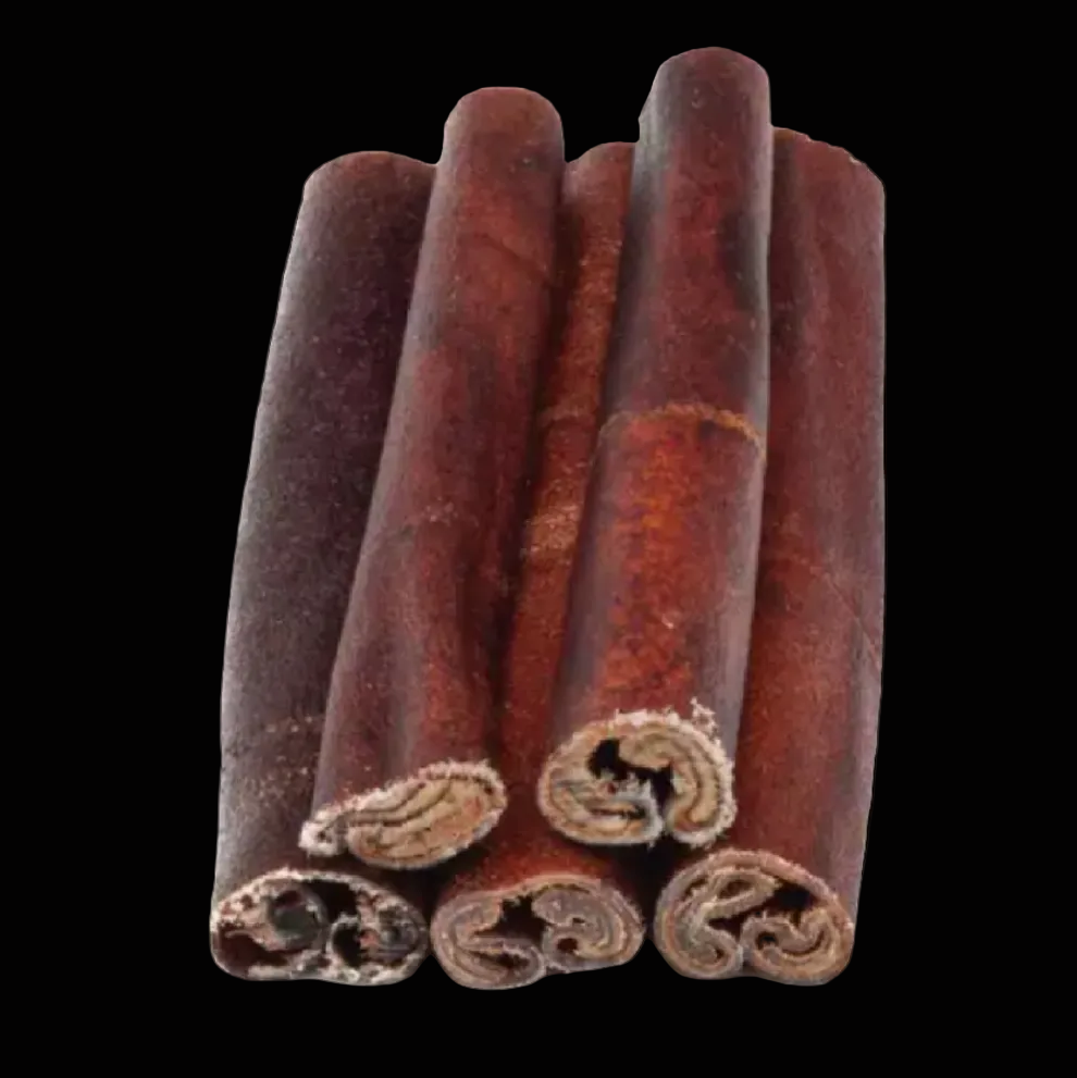 collagen sticks on a black background