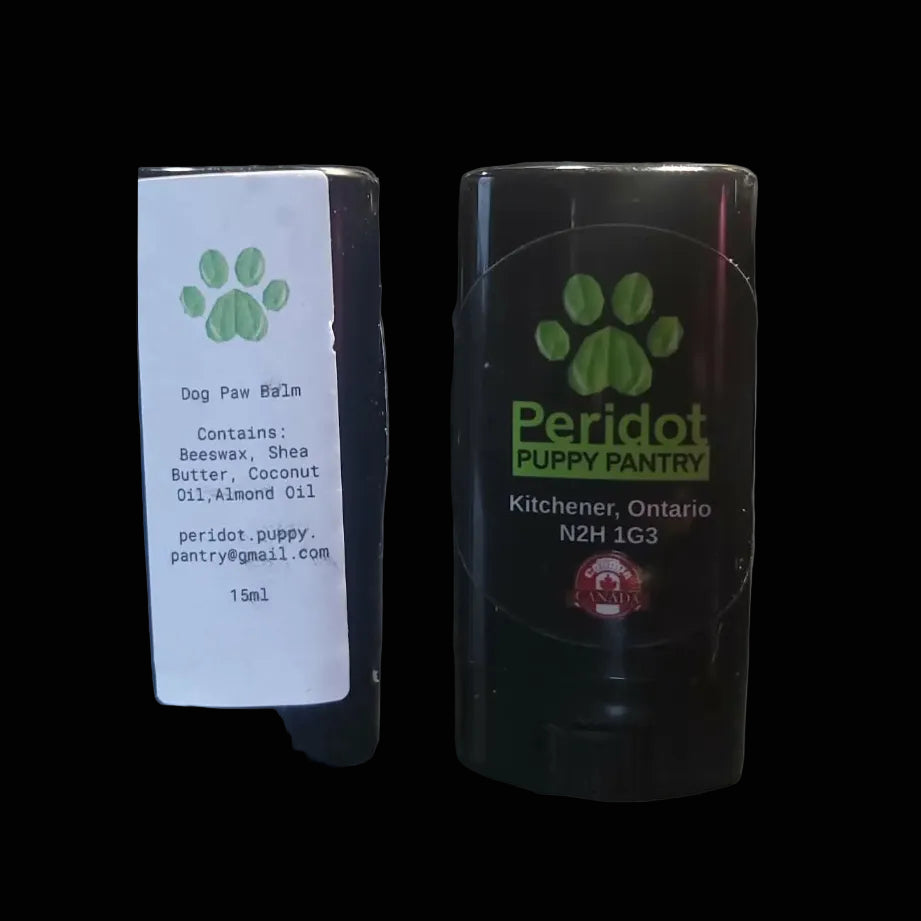 Dog paw Balm in black tube