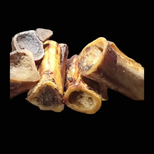 Cold Smoked Beef Marrow Bones 6 - 7 Inch length for Dogs