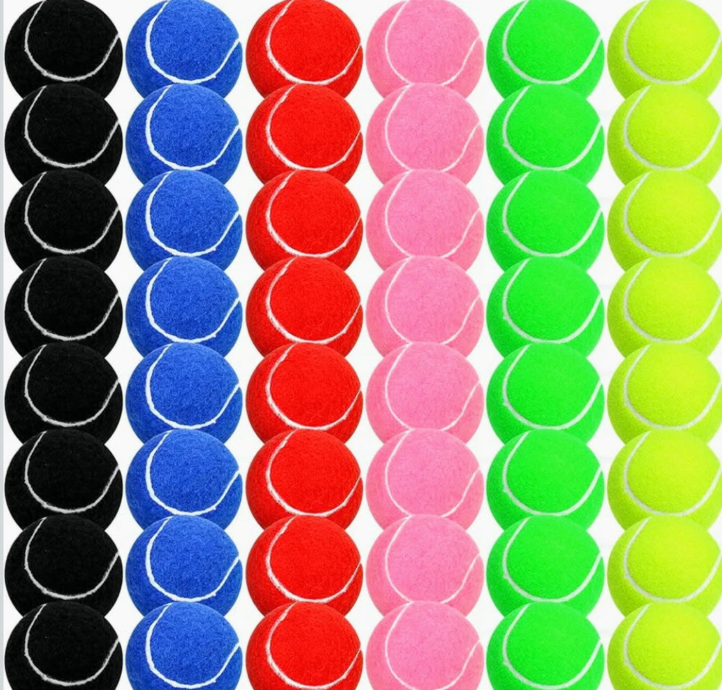 Coloured Tennis Ball